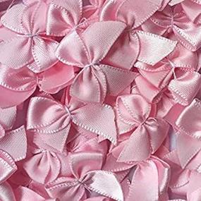 img 2 attached to 🌸 Chenkou Craft Ribbon Flowers Embellishments