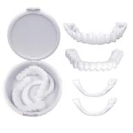 🦷 brige smile teeth: customizable temporary fake teeth for a perfect smile transformation logo