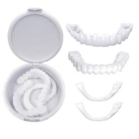 img 4 attached to 🦷 Brige Smile Teeth: Customizable Temporary Fake Teeth for a Perfect Smile Transformation