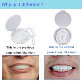 img 3 attached to 🦷 Brige Smile Teeth: Customizable Temporary Fake Teeth for a Perfect Smile Transformation