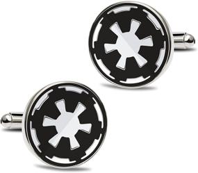 img 4 attached to 💎 Stylish and Trendy Casoty Jewelry Fashion Cufflinks Cufflink - Elevate Your Formal Attire!