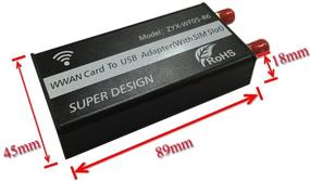 img 2 attached to Улучшенная сетевая карта 3G/4G с мини PCI-E к USB адаптером и слотом для SIM-карты