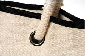 img 1 attached to INITIAL Monogram Name Canvas Shoulder Women's Handbags & Wallets for Shoulder Bags