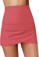 lookbookstore holiday waisted skirted swimsuit women's clothing in swimsuits & cover ups logo