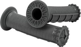 img 1 attached to Fly Racing Control Snowmobile Hand Grips - Dark Grey Half Waffle/One Size