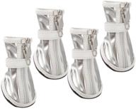 jardin leather nonslip boots silver логотип