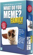 what do you meme family edition: fun-filled game for the entire clan! logo