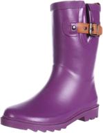 👢 chooka top solid rain boot: versatile and stylish for toddlers, little kids, and big kids logo