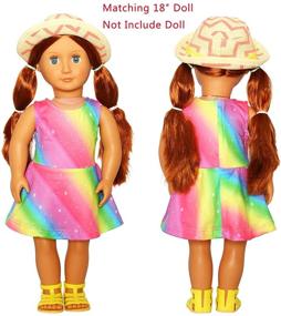 img 1 attached to 👯 JESKIDS Doll Matching Outfits: Trendy Girls' Clothing and Dresses for Stylish Playtime!