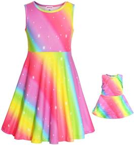 img 4 attached to 👯 JESKIDS Doll Matching Outfits: Trendy Girls' Clothing and Dresses for Stylish Playtime!