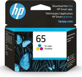 img 4 attached to 🖨️ HP 65 Tri-color Ink Cartridge for Instant Ink Eligible Printers: HP AMP 100, DeskJet 2600 & 3700, ENVY 5000 Series - N9K01AN, 1-Pack
