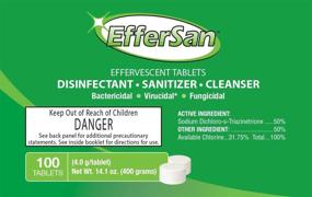img 3 attached to Effersan Effervescent Sanitizer 100 Count: Powerful Cleaning in Every Tablet!