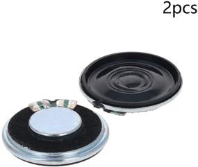 img 1 attached to Fielect 2Pcs DIY Magnetic Speaker 1W 8 Ohm 26Mm Diameter Round Shape Replacement Loudspeaker