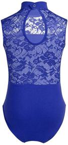 img 4 attached to Moily Camisole Gymnastics Athletic Bodysuit