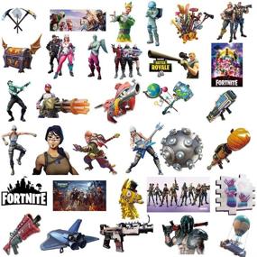 img 2 attached to Gaming Stickers Pack: 100 Popular Skin Sticker Set for All - Kids, Gamer Adults, Teens, Boys and Girls! Waterproof Stickers for Water Bottles, Skateboard, Bike, Luggage, PS4, Xbox