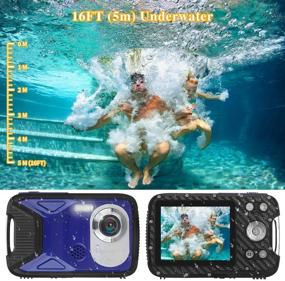 img 3 attached to Waterproof Heegomn Camcorder Underwater Teenagers