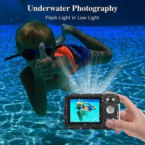 img 1 attached to Waterproof Heegomn Camcorder Underwater Teenagers