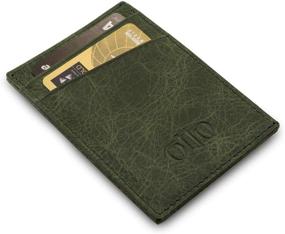 img 1 attached to 👦 Premium Otto Angelino Genuine Leather Wallet: Perfect Boys' Accessory for Style and Durability