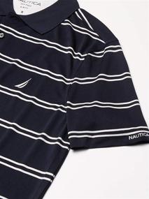 img 2 attached to Nautica Mens Performance Stripe Large