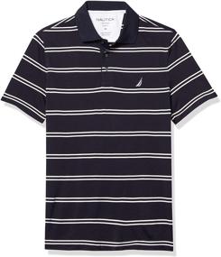 img 3 attached to Nautica Mens Performance Stripe Large