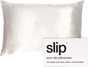img 4 attached to Slip King Pillowcase White