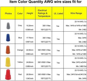 img 2 attached to 🔌 Efficiently Connect with Apas Electrical Connectors Connection Assortment