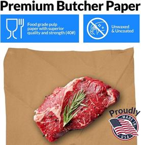 img 3 attached to Оборудование и расходные материалы для продуктового сервиса Reli Butcher безвосковая оберточная бумага для копчения