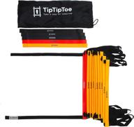 🏃 enhance footwork speed & balance with tiptiptoe agility ladder - ideal for soccer, hockey, basketball, mma, fitness & sport training logo