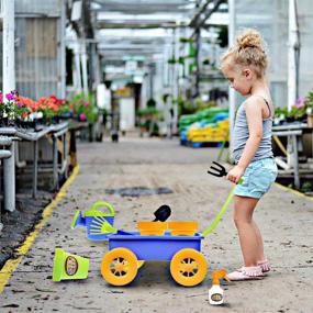 img 1 attached to 🌻 Garden Wagon Tools Toy Dimple: Spark Fun in the Garden!