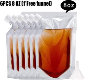 img 3 attached to Concealable Reusable Pouches Plastic 8OZ 6PCS