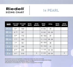 img 3 attached to ⛸️ Riedell Skates - Pearl Jr. 14 - Youth Recreational Ice Figure Skates for Girls with Steel Luna Blade