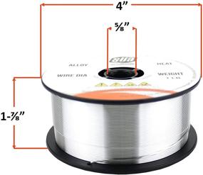 img 3 attached to ER4043 Aluminum MIG Welding Wire - 1 lb, 0.035" Diameter (4 Spools)