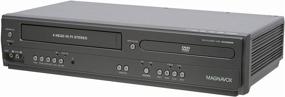 img 1 attached to 📀 Magnavox DV225MG9 Renewed DVD Player & VCR Combo with Line-in Recording: 4-Head Hi-Fi Stereo