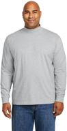 lands end super t mockneck regular men's shirts for clothing logo