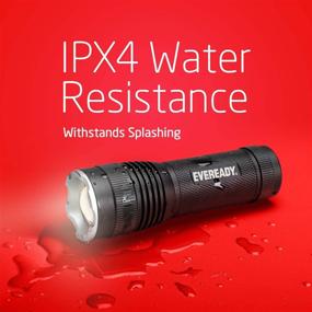 img 2 attached to Eveready 4-Pack LED Tactical Flashlights: Rugged, Bright Lights with IPX4 Water Resistance