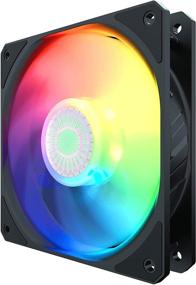 img 2 attached to 💨 Кулер Cooler Master SickleFlow 120 ARGB с вентилятором корпуса размером 120 мм с адресуемой RGB-подсветкой LED