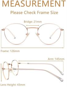 img 3 attached to Firmoo Blocking Computer Eyestrain Eyeglasses