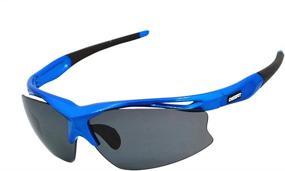 img 4 attached to Polarized Sunglasses Baseball Cycling Superlight