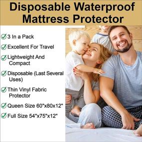 img 3 attached to Travel Waterproof Mattress Protector Lightweight