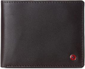 img 4 attached to Men's Accessories and Wallets: Alpine Swiss Leather Windows Collection - Card Cases & Money Organizers