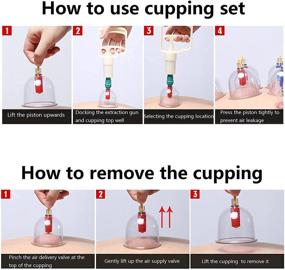 img 1 attached to 🌿 WeekShow Professional Chinese Acupoint Massage Cupping Therapy Set - 12Pcs Suction Cupping Set for Back Pain Relief and Cellulite Massage