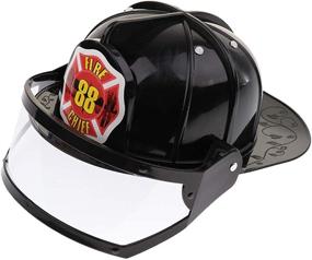 img 4 attached to Fireman Helmet Firefighter Accessories Halloween