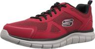 skechers sport track bucolo oxford logo