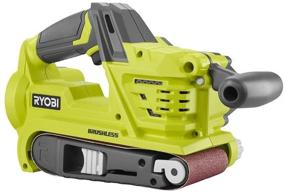 img 4 attached to Ultimate Performance: Ryobi Cordless Brushless Sander P450 - Unmatched Sanding Power!