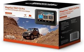 img 2 attached to 🗺️ Навигатор GPS Magellan TRX7 CS PRO Dual-Mount с дисплеем 7 дюймов и задней камерой для трекинга, черный