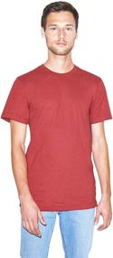 img 4 attached to 👕 Organic Unisex T-Shirt for Men by American Apparel
