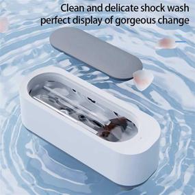 img 2 attached to Revolutionary Ultrasonic Eyeglass Cleaner - Professional Portability at Your Fingertips!