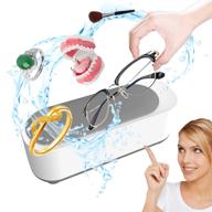 revolutionary ultrasonic eyeglass cleaner - professional portability at your fingertips! logo