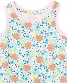 img 1 attached to 🌸 Amazon Essentials Bright Blossom Girls' 3-Pack for Tops, Tees, and Blouses