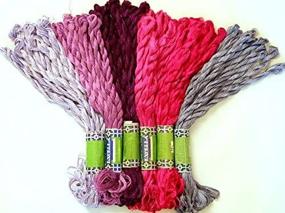 img 3 attached to Upgrade Your Embroidery Game with ThreadNanny's 60 Skeins of Silky Satin Floss - Purple Tones